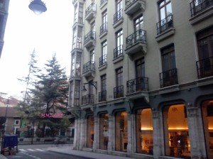 Calle Licenciado Vidriera, al fondo la Casa Museo Cervantes